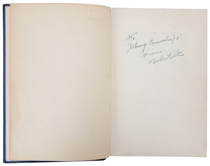 1928 Babe Ruth Signed and Inscribed "Babe Ruths Own Book of Baseball" Book (JSA)